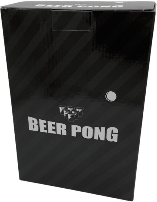 Thumbnail van een extra afbeelding van het spel Kyto Games - Beer pong drankspel - 50 herbruikbare rode en blauwe bekers  (475ml) - incl. 5 balletjes