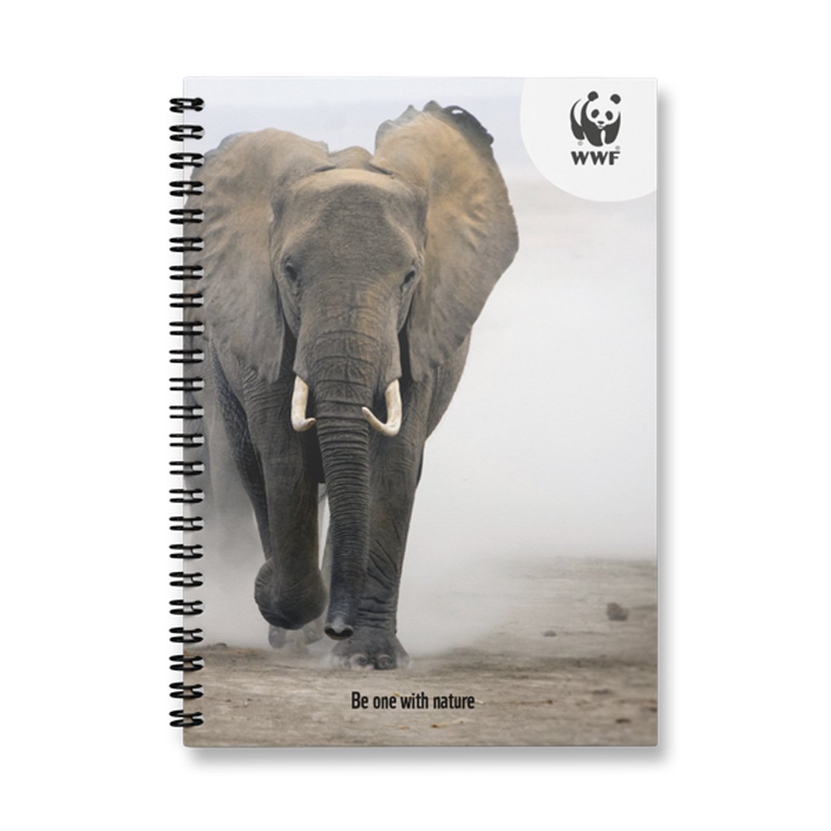 MOYU Ringband A5 | WWF Elephant| Uitwisbaar & Herschrijfbaar Notitieboek