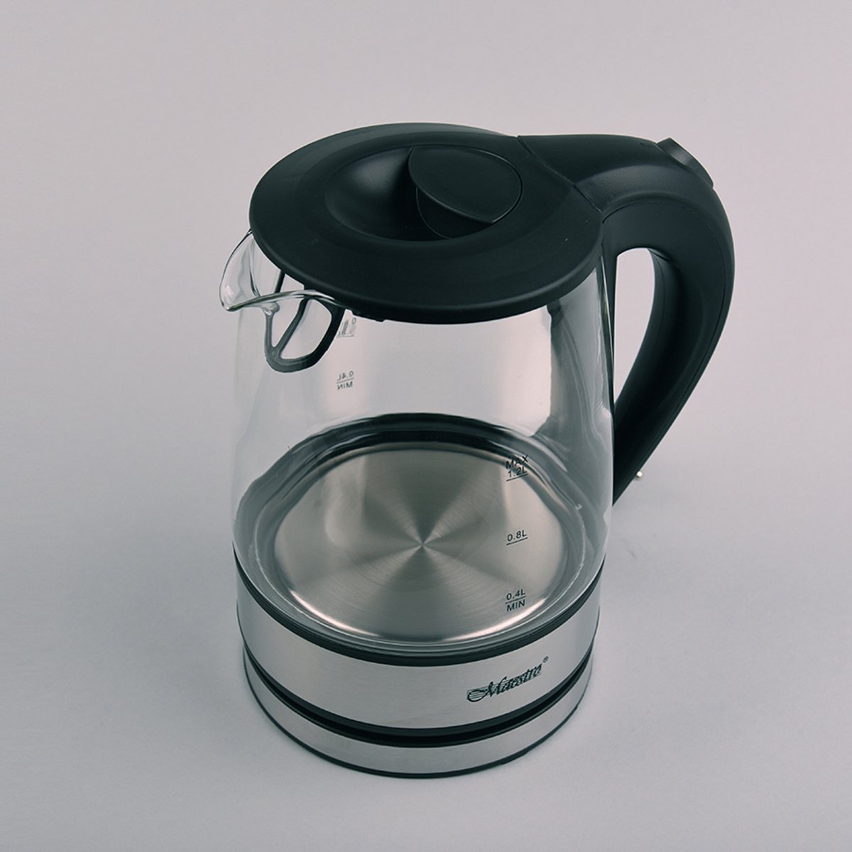 Feel-Maestro MR062 waterkoker 1,2 l Zwart, Transparant 1630 W