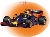 Luchterverfrisser auto formule 1 - Red Bull nummer 1 - plus Max Verstappen kampioen - combi set van 2 stuks