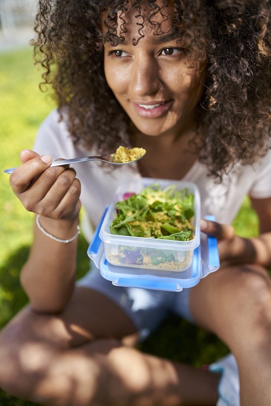 Tefal MasterSeal Fresh N1030710 Mealprep Vershouddozenset - 5x 0,8L - 100% Lekvrij - Vershoudbakjes - Magnetronbestendig