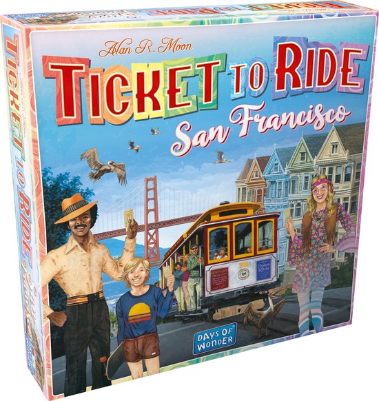 Ticket To Ride San Fransisco - Bordspel