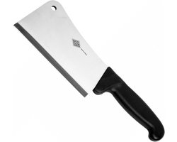 Eikaso Solingen Solingen Hakmes 16 cm – Ergonomisch Zwart Handvat – RVS Lemmet