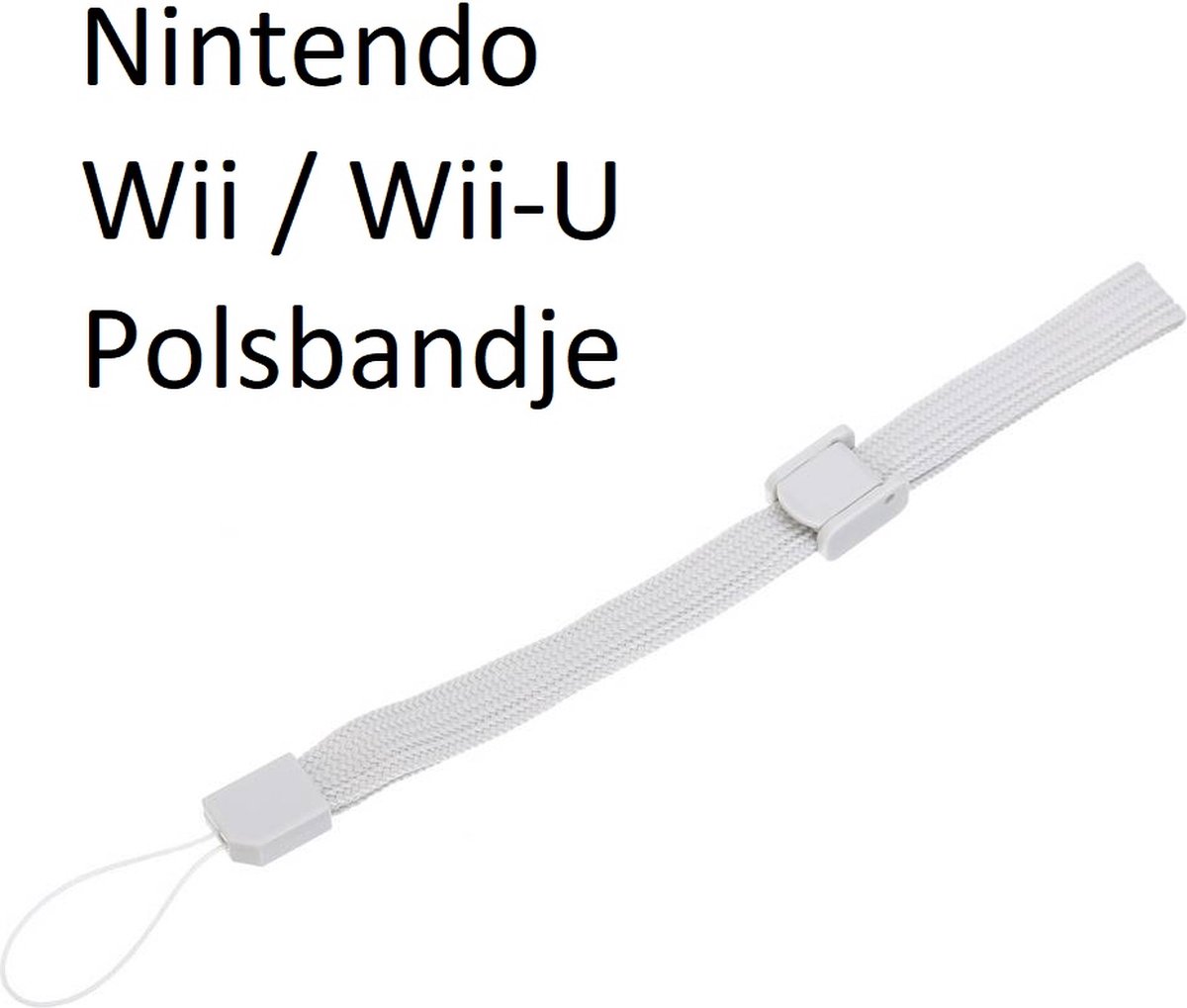 WiiAfstandsbediening polsbandje wit