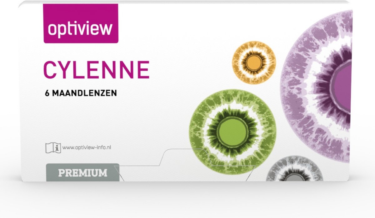 -2.75 - Optiview Cylenne Premium - 6 pack - Maandlenzen - Contactlenzen