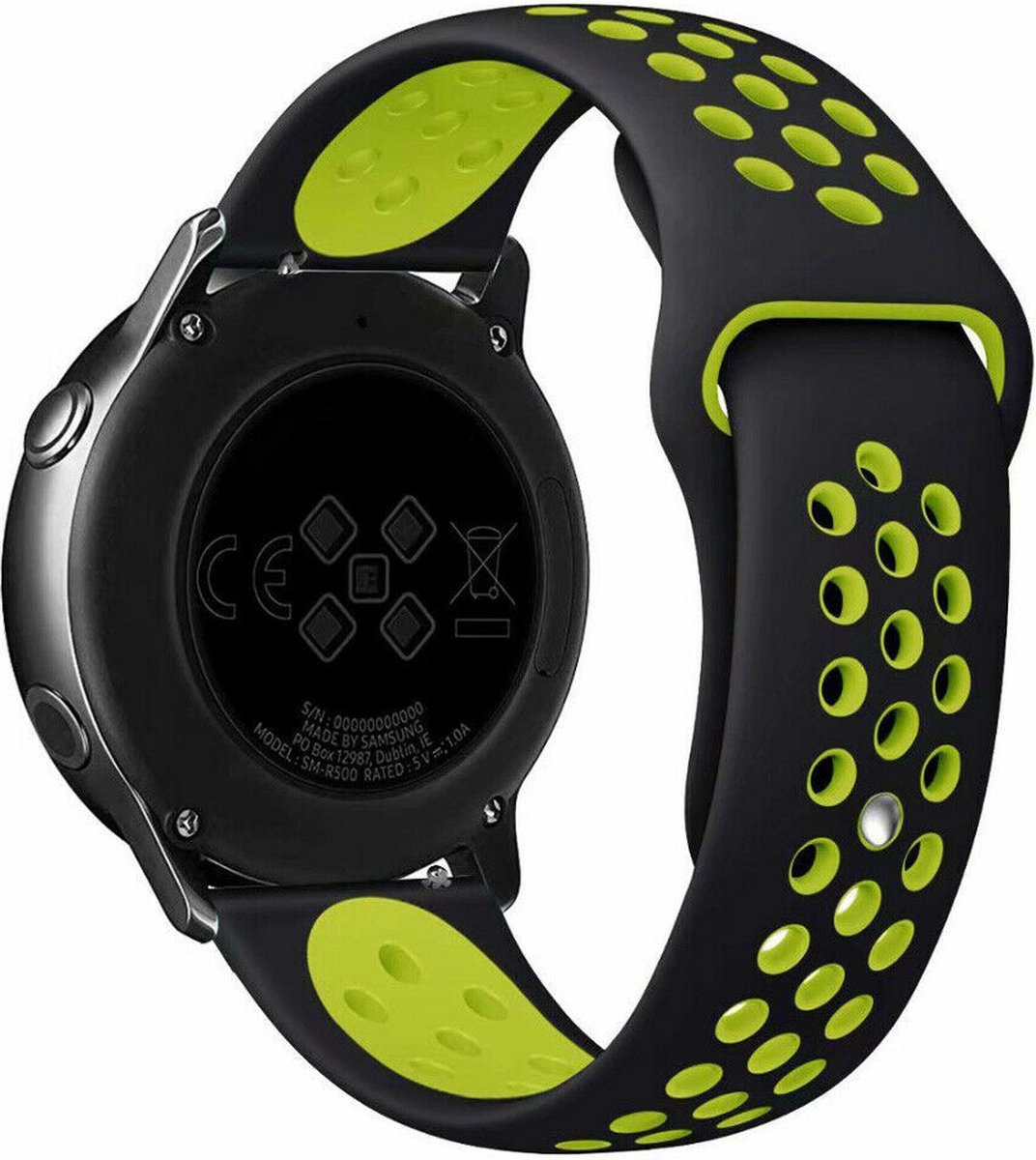 Polar Siliconen Bandje Groen M/L 22mm