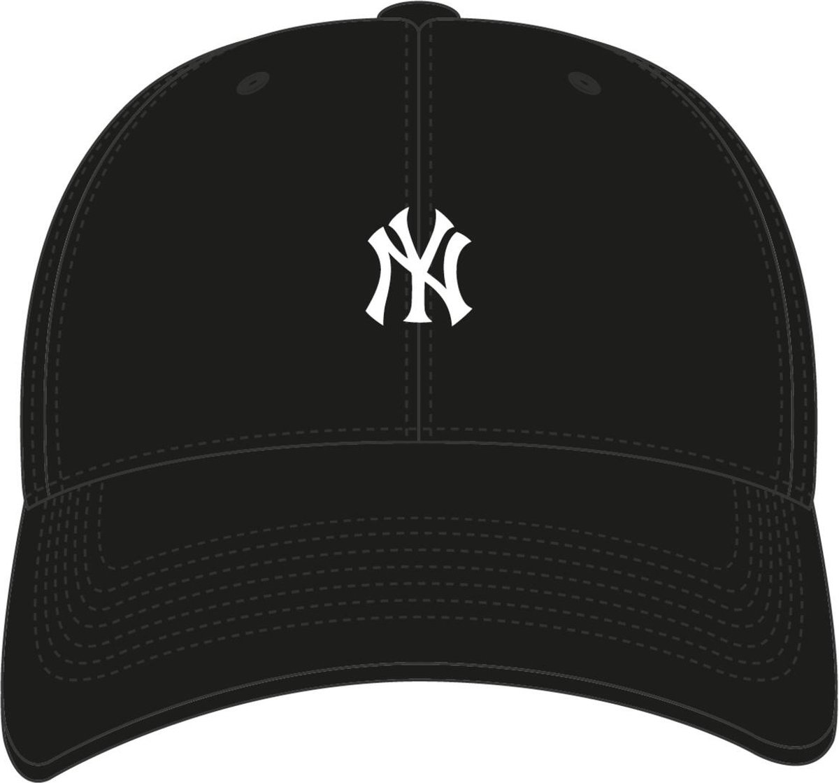 '47 Brand - MLB - New York Yankees - Snapback - Baserunner MVP DP Cap - Zwart - Volwassenen - One Size