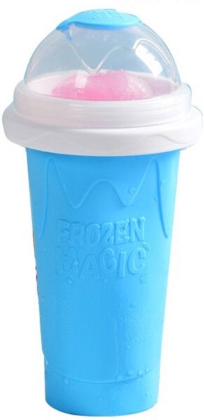 Foto: Sunlion slushy maker ijscrusher slush puppy beker slush cup blauw