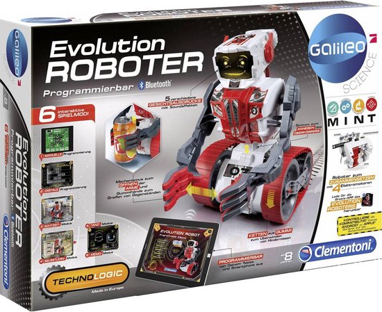 Clementoni Galileo Evolution Roboter Robot Construction Kit Play robot | bol