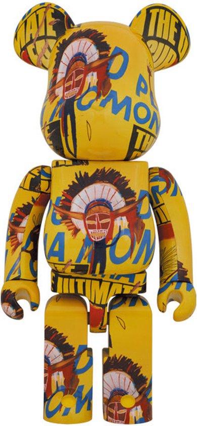 1000% Bearbrick - Andy Warhol x Jean-Michel Basquiat (V3 - Coma Mom)