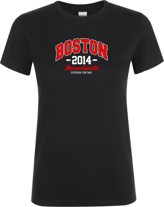 Klere-Zooi - Boston #2 - Dames T-Shirt - 4XL