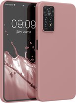 kwmobile telefoonhoesje geschikt voor Xiaomi Redmi Note 11 Pro / Note 11 Pro (5G) / Note 12 Pro (4G) - Hoesje voor smartphone - Back cover in winter roze