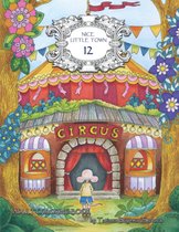 Nice Little Town 12 Coloring Book - Tatiana Bogema - Kleurboek voor volwassenen