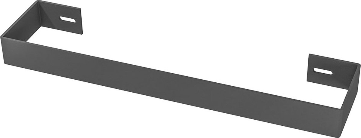 Eastbrook Handdoekhanger mat Antraciet 61cm Wingrave flat panel