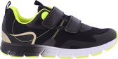 Piedro Sport - Rens - Sneakers - Zwart Geel - Klittenbandsluiting - Schoenmaat 33 - Valt kleiner: bestel een maat groter