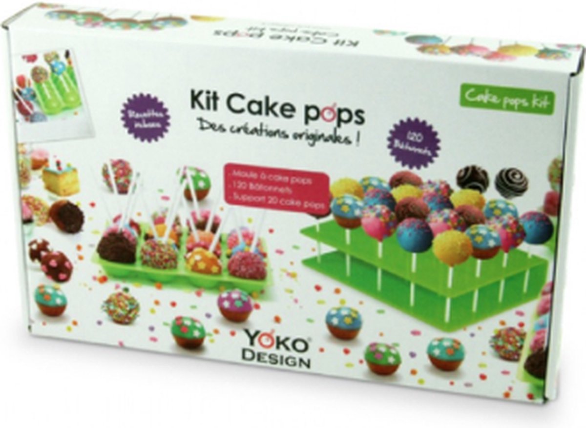 Cake pop kit - Siliconen Cakepop Bakvorm + Lollipop houder 1244-7566