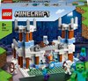 foto van LEGO Minecraft Het IJskasteel - 21186