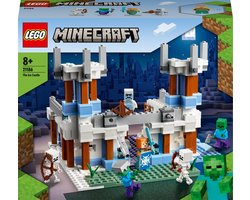 foto van LEGO Minecraft Het IJskasteel - 21186