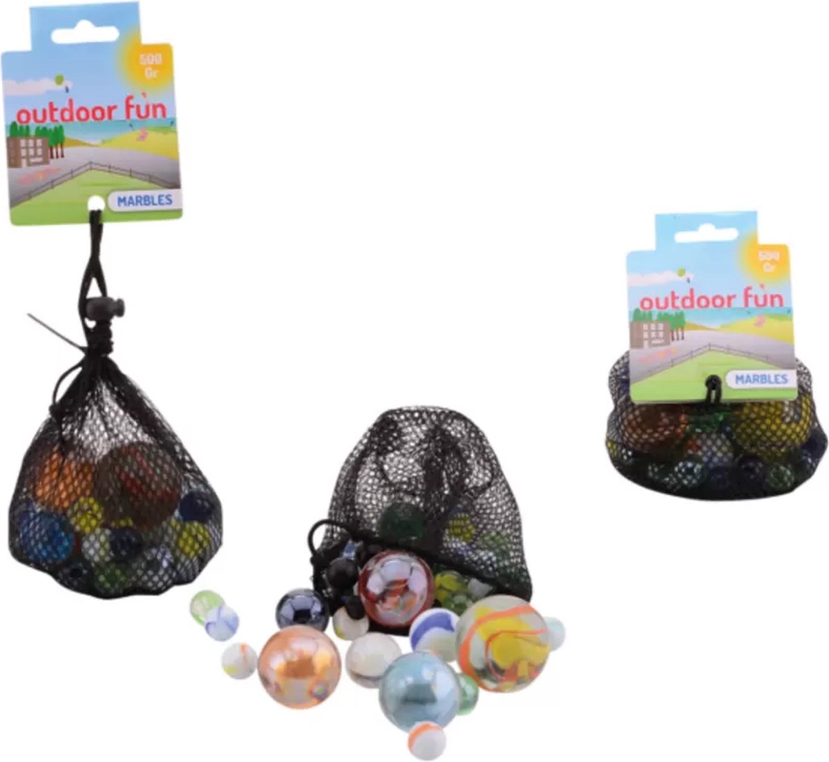 Knikkers in zak 500gram — cadeau in Spellen & Speelgoed - foto 3