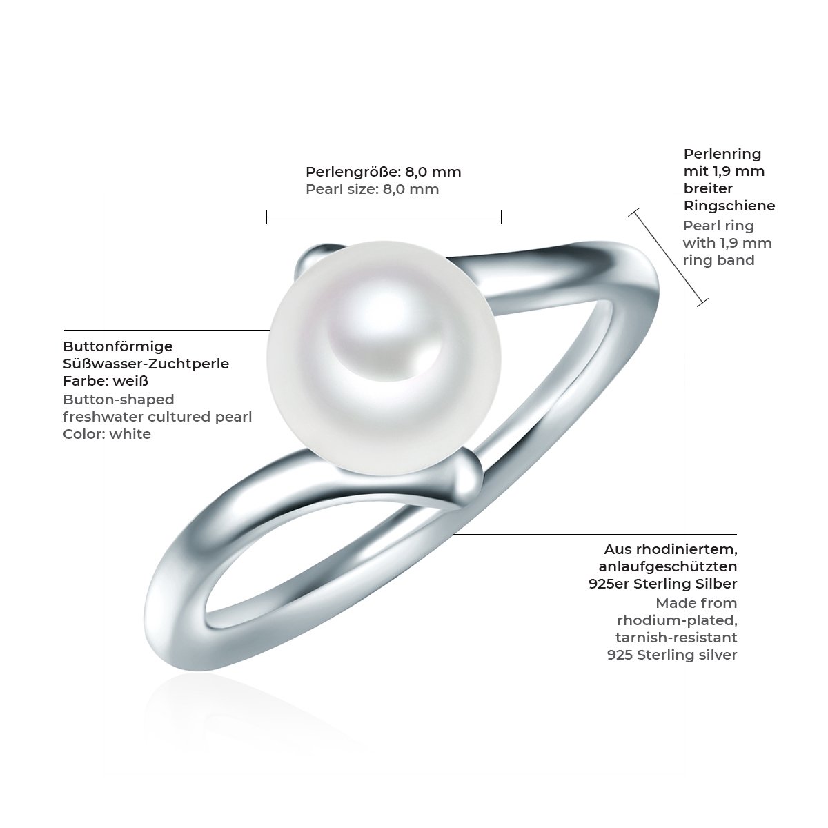 Valero Pearls Ring