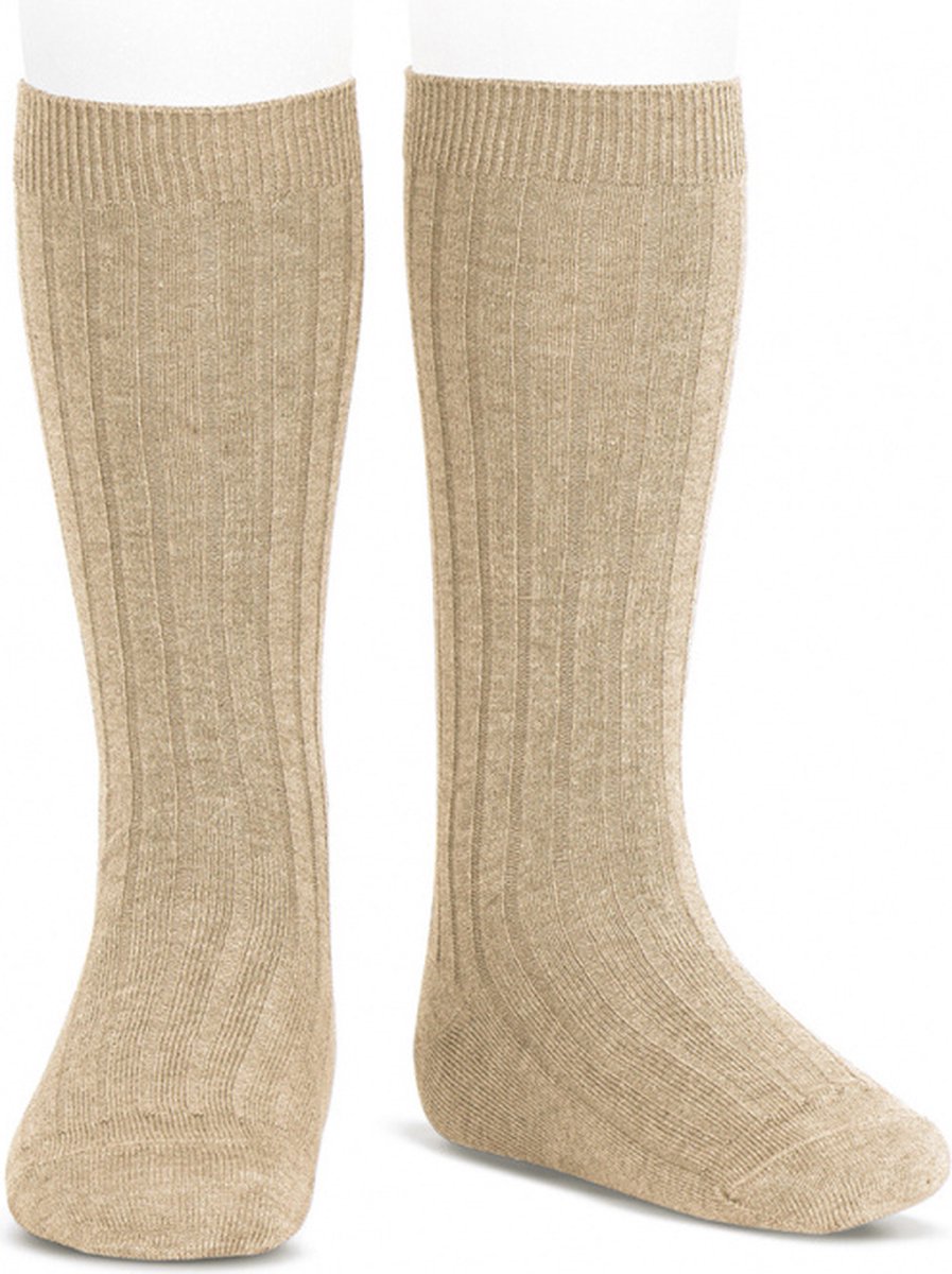 Cóndor Kniekous Rib Basic | 2016/2| Beige Melange | 23-26 | maat 4
