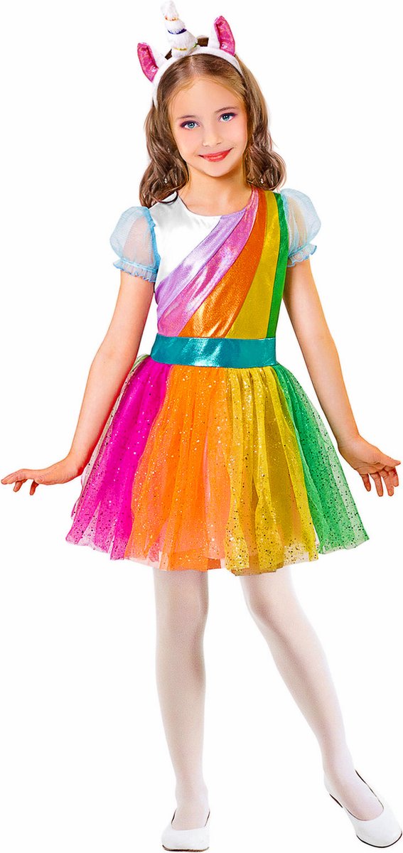 Eenhoorn unicorn kinderjurkje