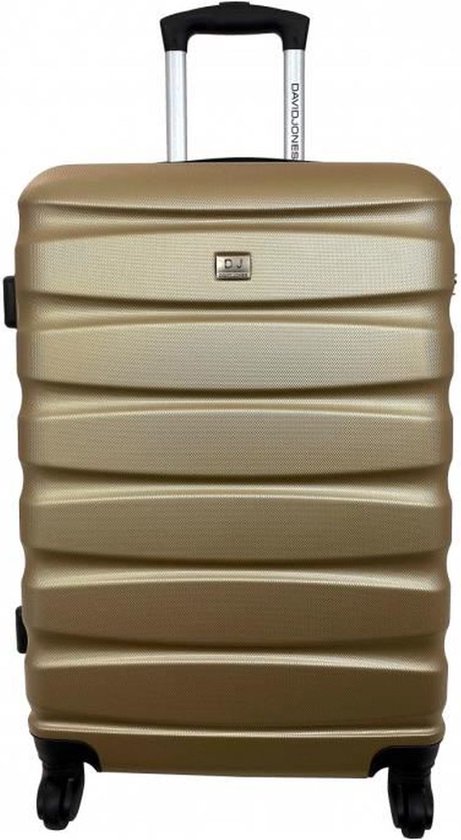 David Jones Medium Koffer - 65cm - Goud | bol