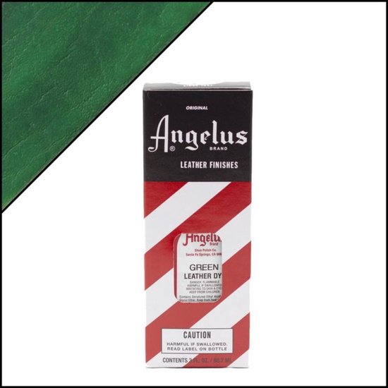 Angelus Leather Dye - Indringverf - voor leer - 90 ml - Groen