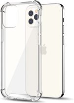 Smartphonica iPhone 12 Mini transparant hoesje flexibel met stootrand / Siliconen / Back Cover geschikt voor Apple iPhone 12 Mini