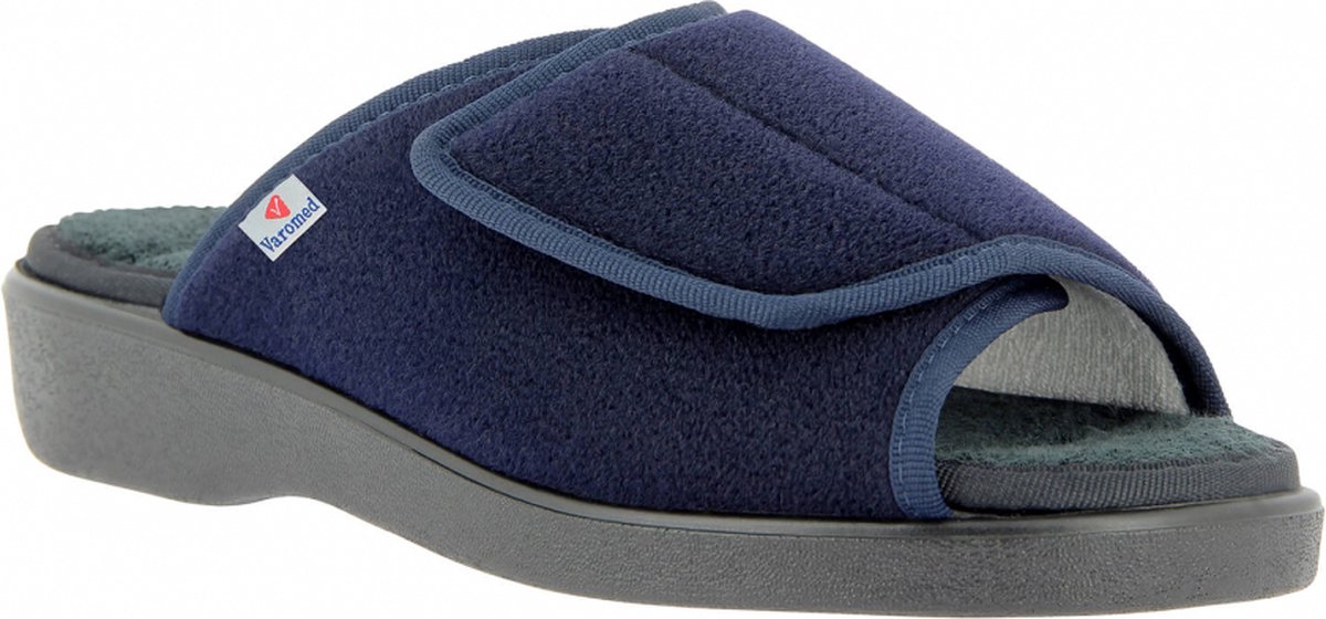 Varomed - Ibiza - Slipper - maat 37 - Marineblauw - met CE keurmerk - verbandschoenen - verbandpantoffels - verbandslippers -