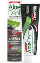 Aloe Dent Extracts Tandpasta Charcoal 100 ml