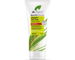 Dr. Organic Tea Tree Face Wash - 200 ml