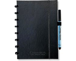 Correctbook Premium Ink Black A5 lined - Uitwisbaar / Whiteboard Notitieboek