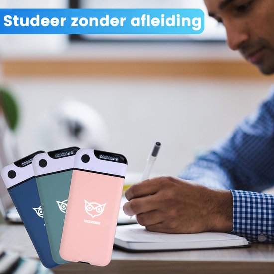 Good2know Telefoon Kluis met Tijdslot - Roze - Timer – Voor één telefoon - Kluis - Kitchen Safe – meer Focus & Zelfdiscipline - studiehulp