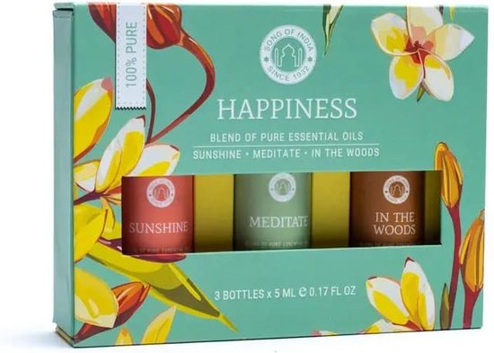 Song of India – Etherische Olie Set – Happiness