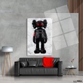 Luxe Canvas Schilderij Kaws Drip Supreme | 60x90 | Woonkamer | Slaapkamer | Kantoor | Muziek | Design | Art | Modern | ** 4CM DIK! 3D EFFECT**