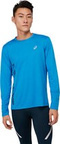 ASICS RUN LS TOP Blauw Homme