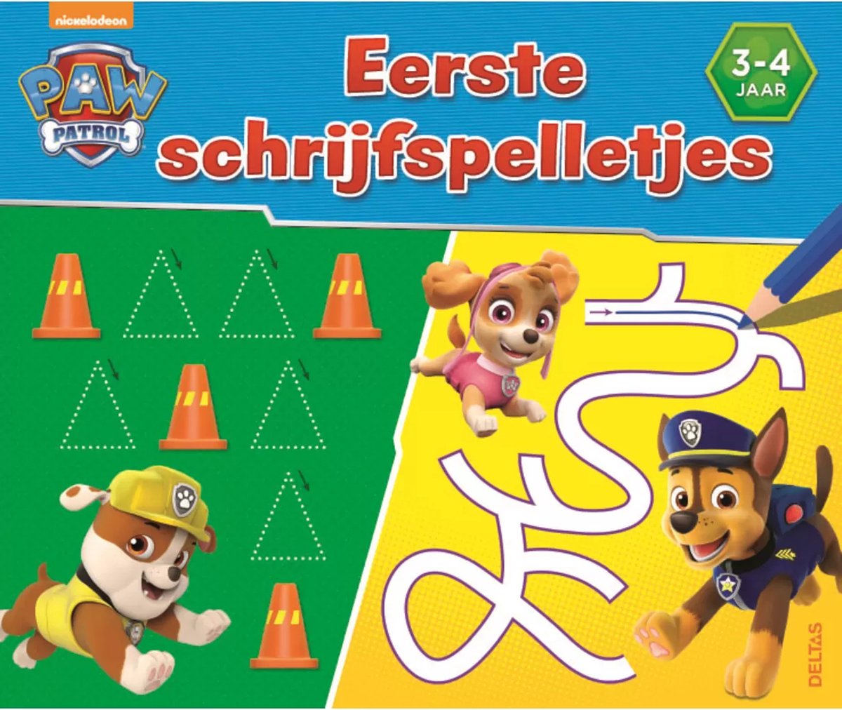 PAW Patrol - Kleurboek - Eerste Schrijfspelletjes - 3-4 jaar — afbeelding 6