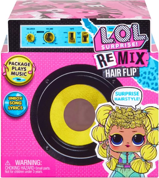 L.O.L. Surprise! Remix Hairflip Tots Serie A - Minipop