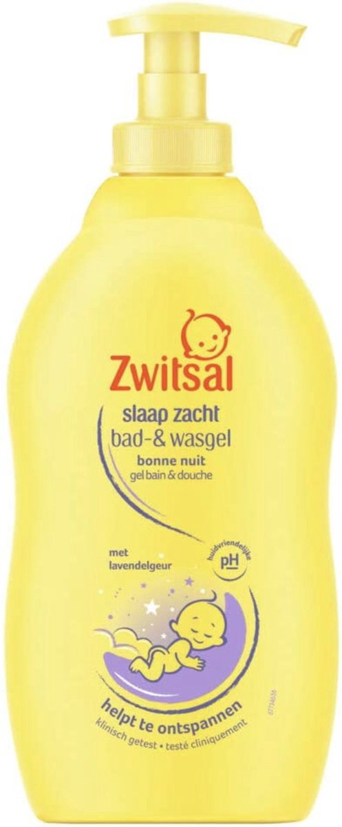 Zwitsal Bad En Wasgel Lavendel - 400 Ml - Wasgel - Badgel
