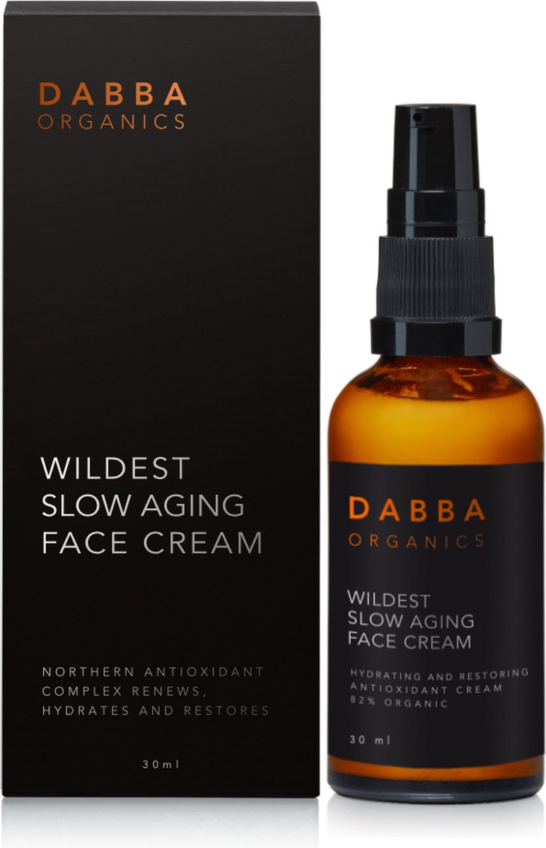 DABBA Organics Slow Aging Face Cream VEGAN Anti-Aging *Geschikt voor gevoelige huid*