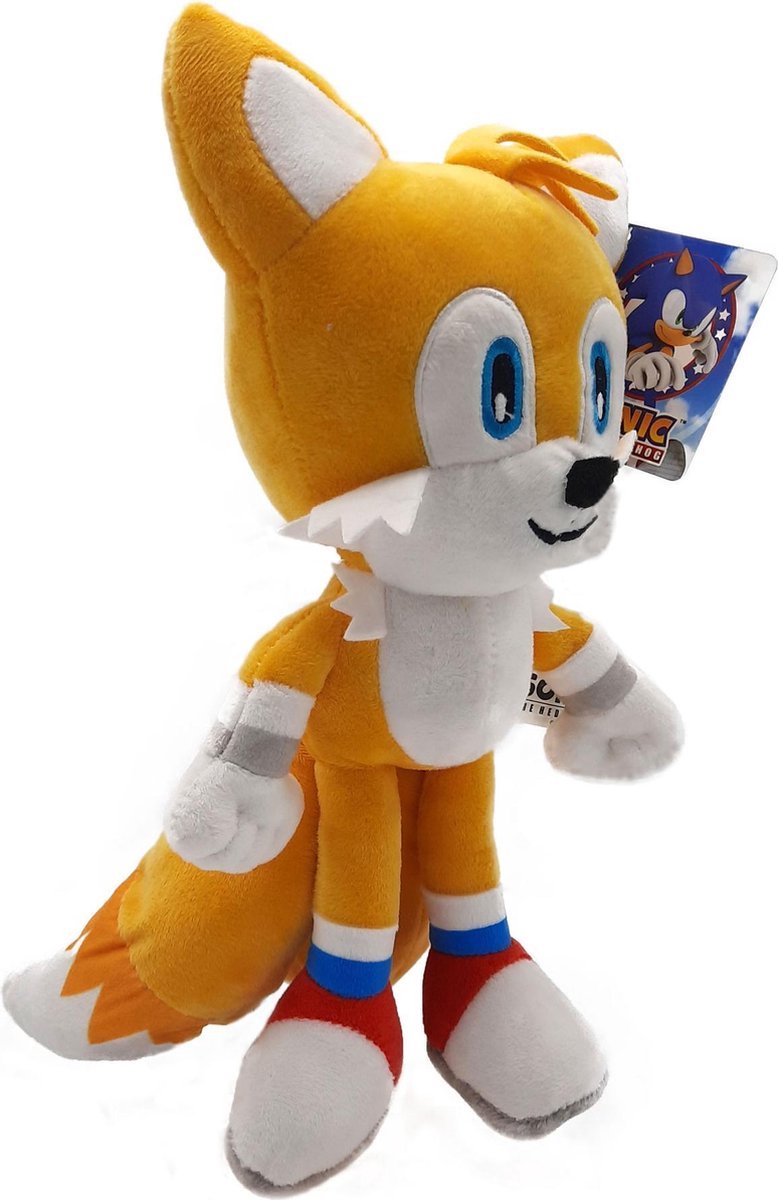 Sonic Miles Prower Tails Exe Gaming Spi Boneca De Pelúcia