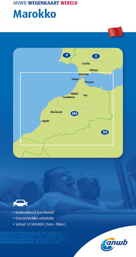 ANWB wegenkaart - ANWB*Wegenkaart Marokko | bol.com