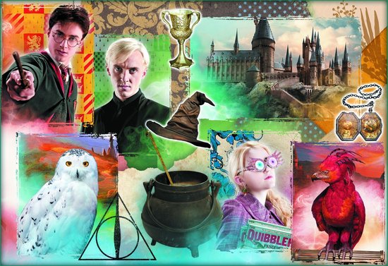 Puzzle 10 en 1 Trefl Harry Potter - 20/35/48 pièces