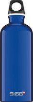Sigg drinkbus alu Traveller 0,6L blauw