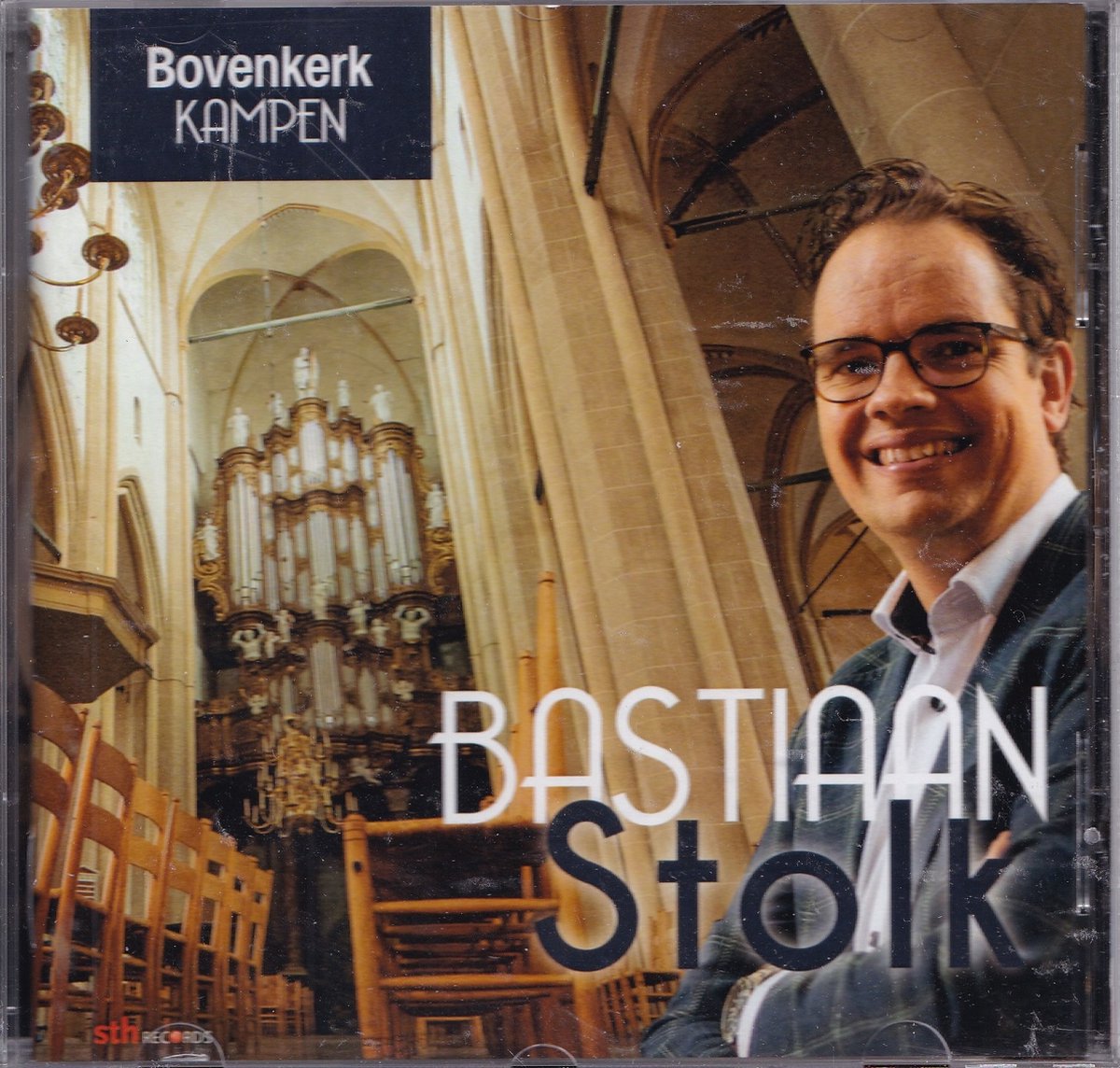 Bastiaan Stolk bespeelt het orgel van de Bovenkerk te Kampen