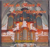 Kees de Bruin en Arjen Uitbeijerse improviseren op het orgel van de Martinikerk te Bolsward