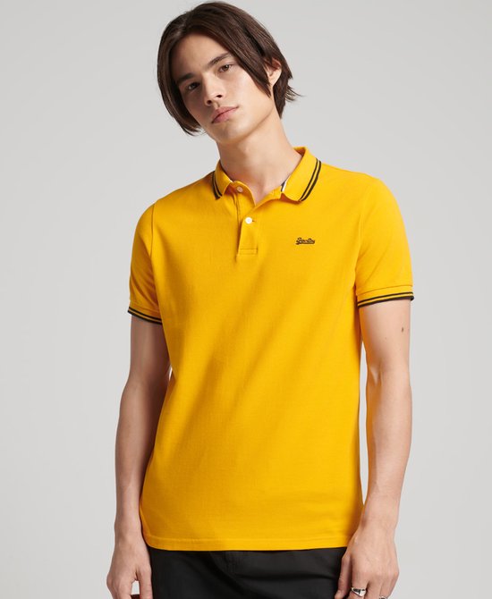 Superdry - Organic Cotton Vintage Tipped Polo Shirt