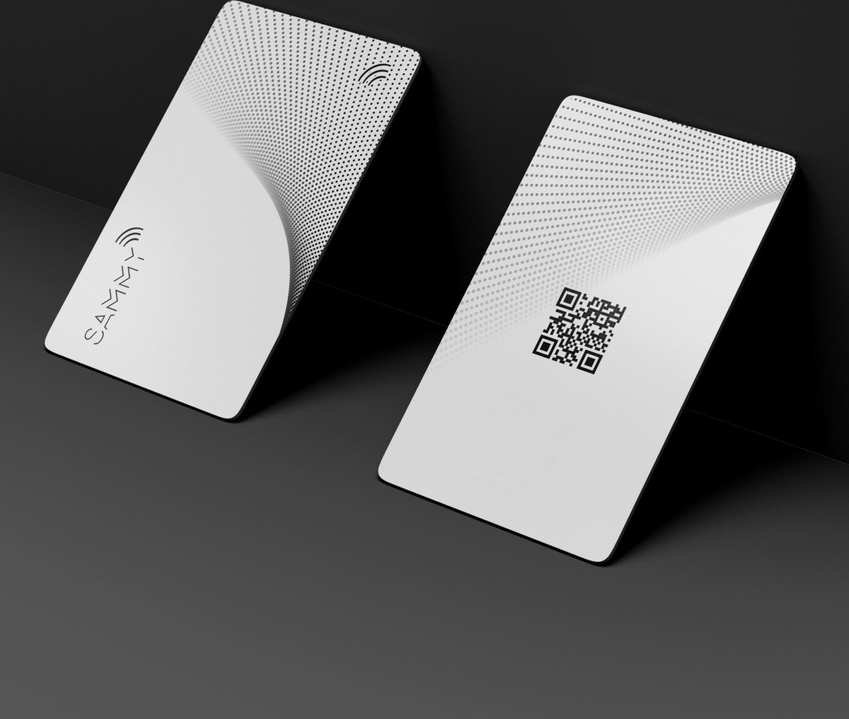 Sammycard NFC Visitekaartjes (Wit) Smart Business Card
