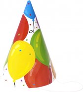 Feesthoedjes ballonnen 30 stuks